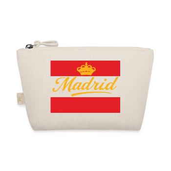 Couronne de Madrid sur fond rouge - Trousse biologique - nature - Devant