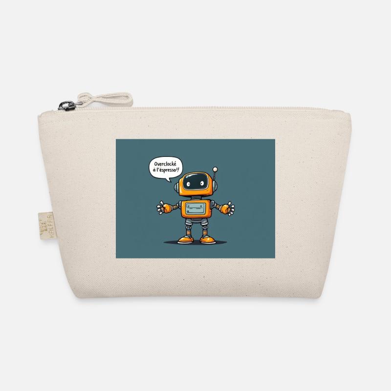 Robot Mignon au Charme Retro Trousse biologique
