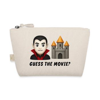Vampire Princess and Castle Motif - Organic Pouch - nature - Front