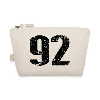92 Number Jersey - Organic Pouch - nature - Front