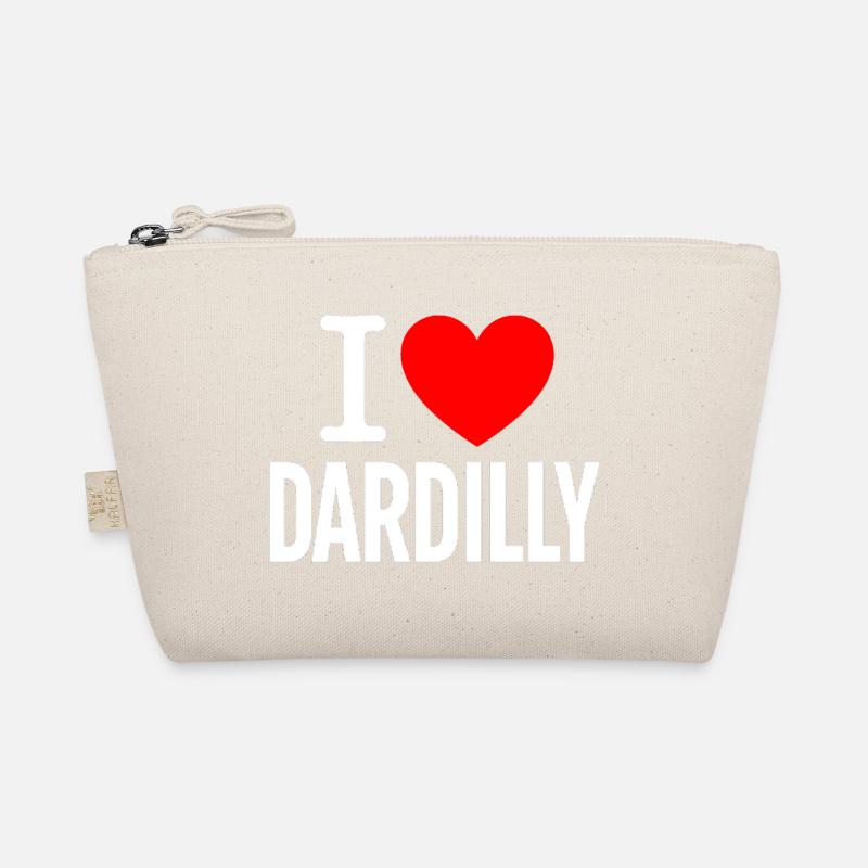 ICH LIEBE DARDILLY - Bio-Täschchen - Natur