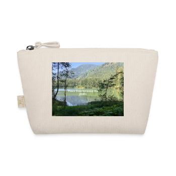 Scène naturelle paisible avec lac et forêt - Trousse biologique - nature - Devant