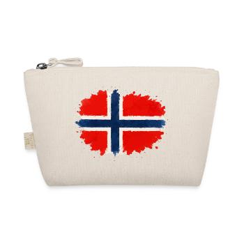 Blobs de drapeau de la Norvège - Trousse biologique - nature - Devant