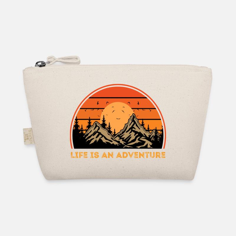 Life is an Adventure - Bio-Täschchen - Natur