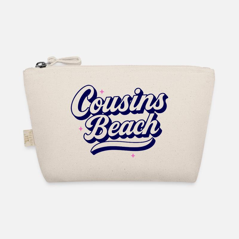 Cousins Beach – Retro Script Design Bio-Täschchen