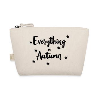 Alles ist Herbst. Frohe Herbsternte für Damen - Bio-Täschchen - Natur - Vorne