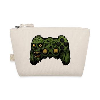 Zombie Controller Grunge Tee - Bio-Täschchen - Natur - Vorne