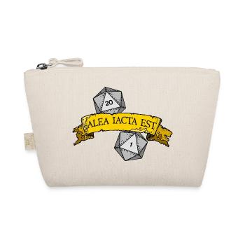 Alea Iacta Est Dice Roll - Organic Pouch - nature - Front