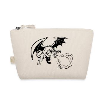 Drache_Drachen_Feuer_Gaming_Vektor - Organic Pouch - nature - Front