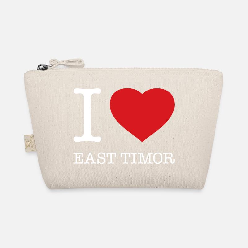 I love East Timor Bio-Täschchen