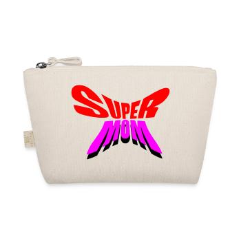 Super Mom / Super Maman - Organic Pouch - nature - Front