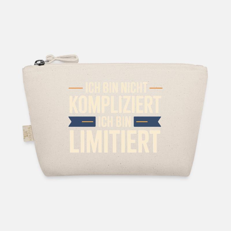 Ich bin nicht kompliziert – Ich bin limitiert Bio-Täschchen