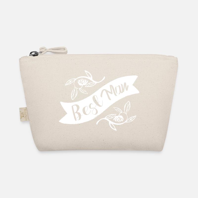 Hochzeit Hochzeitstag Jahrestag Wedding Sprüche - Bio-Täschchen - Natur