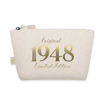 66th Birthday Original November Vintage 1948 - Organic Pouch - nature - Front