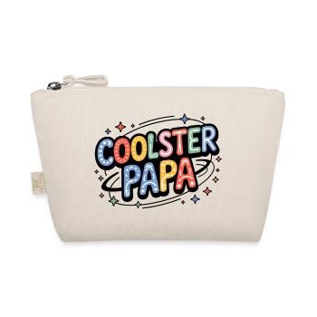 Coolest Dad Lettres rétro colorées - Trousse biologique - nature - Devant