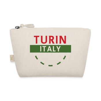 Illustration du t-shirt de l’emblème Turn Italy - Trousse biologique - nature - Devant