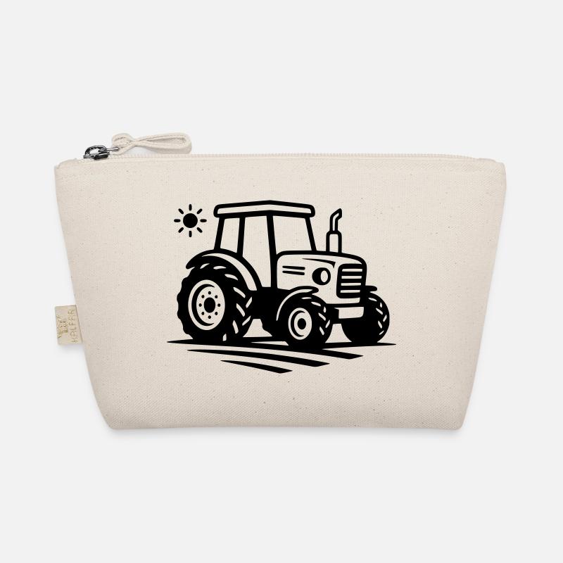 Landwirtschaft & Bauernhof | Traktor Logo Bio-Täschchen