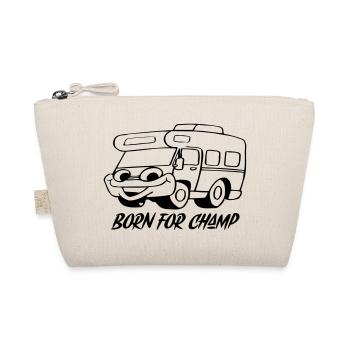 Born for Champions - Organic Pouch - nature - Front