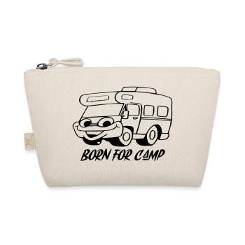 Born for Camp - Organic Pouch - nature - Front