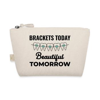 Brackets Heute schön morgen Kieferorthopädie - Bio-Täschchen - Natur - Vorne