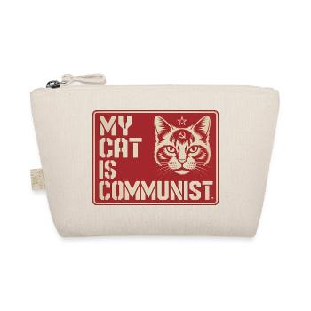 Mon chat est communiste - Drôle de Chat PropagandeT-Shirt - Trousse biologique - nature - Devant