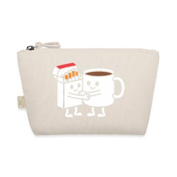 Café et cigarettes - Funny Balkan Breakfast T- - Trousse biologique - nature - Devant