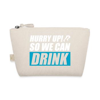 So we can drink funny running jogging runner - Organic Pouch - nature - Front