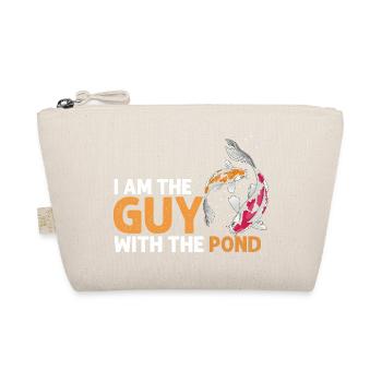 I Am The Guy With The Pond Koi Lover Hobby Fun - Bio-Täschchen - Natur - Vorne