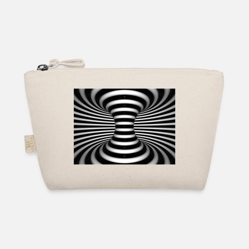 Vortex noir et blanc en spirale - Trousse biologique - nature