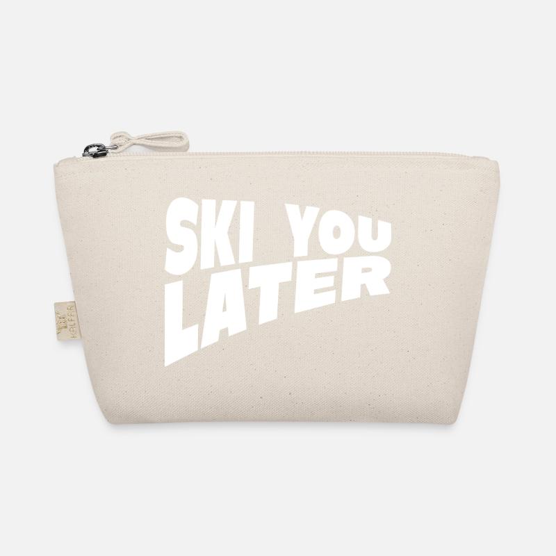 Citation drôle de ski que tu as plus tard Trousse biologique
