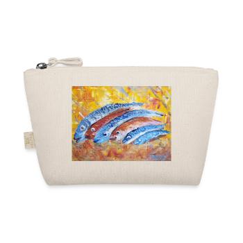 Happy Pisces - Organic Pouch - nature - Front