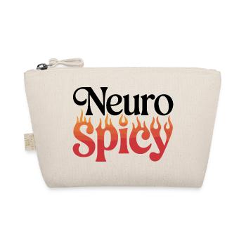 Typographie des flammes épicées - Trousse biologique - nature - Devant