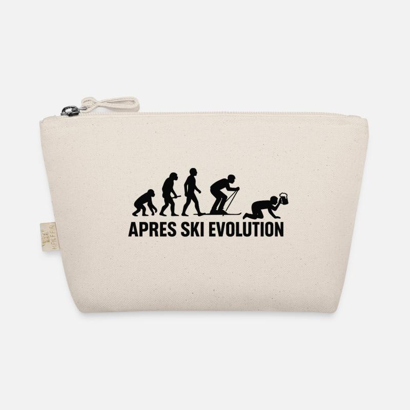 Après Ski Evolution Skiing Ski Holiday Organic Pouch