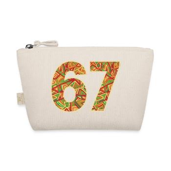 Africa Tribal 67 Pattern - Organic Pouch - nature - Front