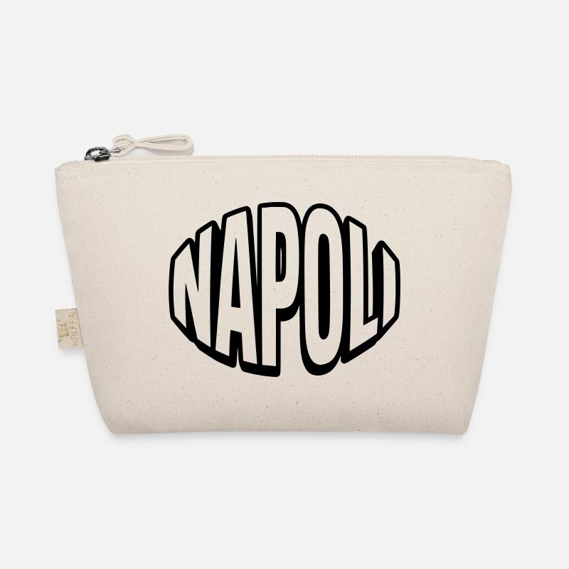 Napoli Round Typography Organic Pouch