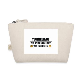 Tunnelbau Lichtmacher - Bio-Täschchen - Natur - Vorne