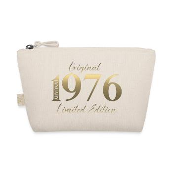 50th Birthday Original January 1976 - Organic Pouch - nature - Front