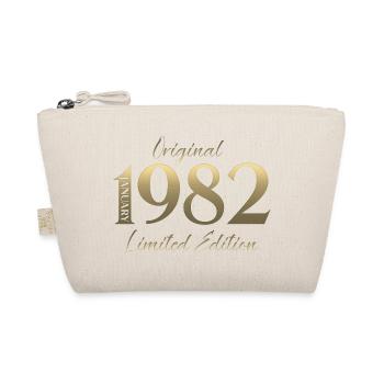 44th Birthday Original January 1982 - Organic Pouch - nature - Front