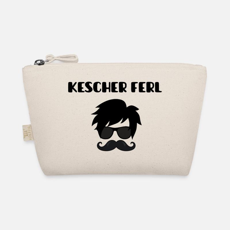 Fescher Kerl Motiv - Bio-Täschchen - Natur