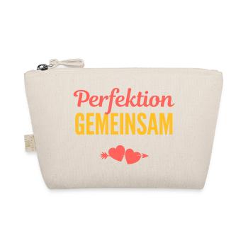 Perfektion Gemeinsam: Liebe im Team - Bio-Täschchen - Natur - Vorne