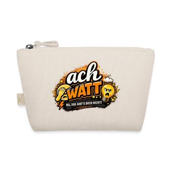 Oh watts of humor – unbelievable! - Organic Pouch - nature - Front