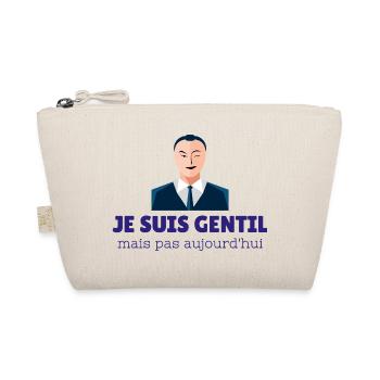 Nice but not today - Organic Pouch - nature - Front