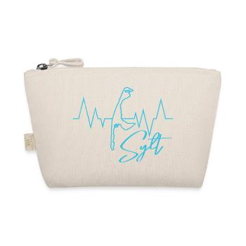 North Sea Holiday SYLT Island Wadden Sea Fun - Organic Pouch - nature - Front