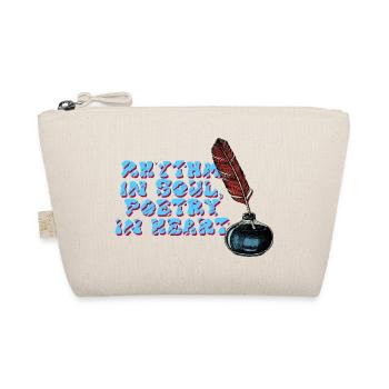 Poetry in Soul and Heart - Organic Pouch - nature - Front