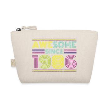 Neon Retro 1996 Anniversary - Organic Pouch - nature - Front