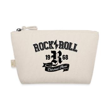 Rock and Roll Oldschool logo design - Organic Pouch - nature - Front