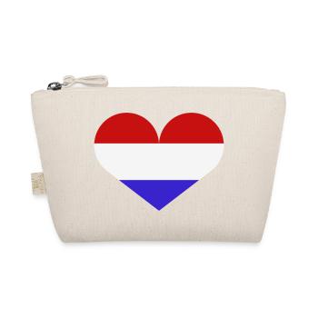 Drapeau du cœur des Pays-Bas - Trousse biologique - nature - Devant