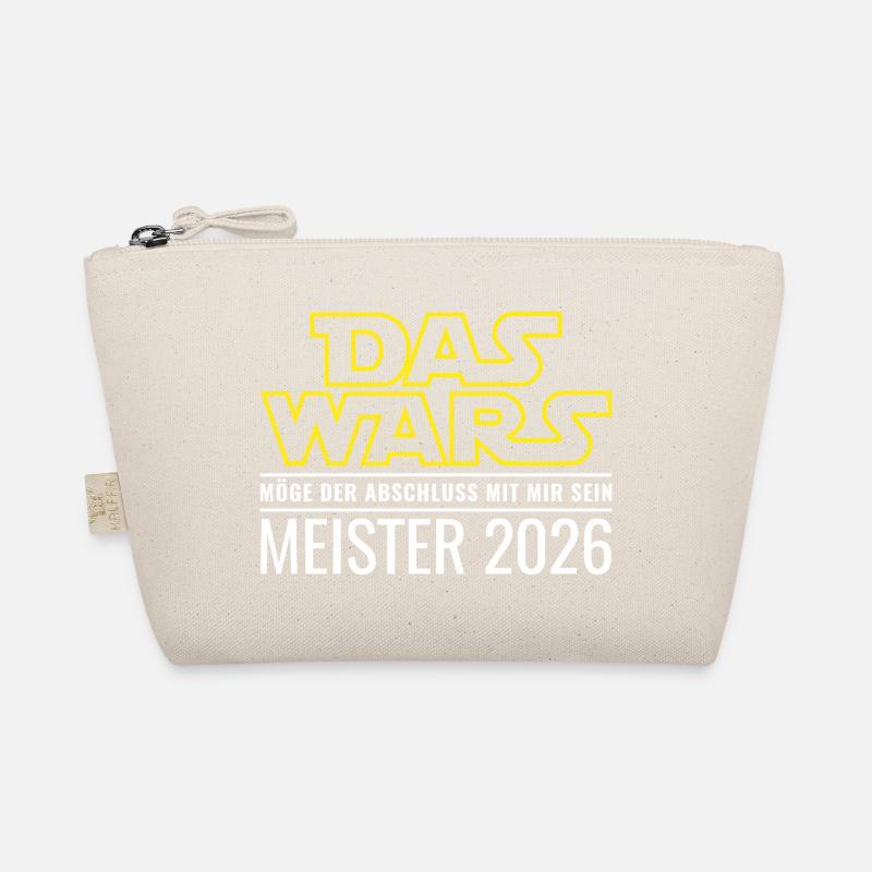 Meister 2026 Das wars - Bio-Täschchen - Natur