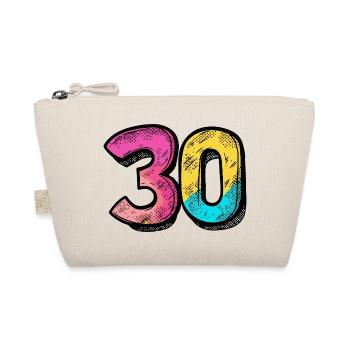 30 Number Colorful - Organic Pouch - nature - Front