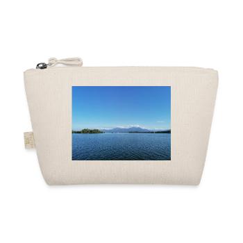 Blauer Bergsee und Bergpanorama - Bio-Täschchen - Natur - Vorne
